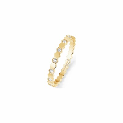 Alliance Chaumet Bee my love en or jaune et diamants