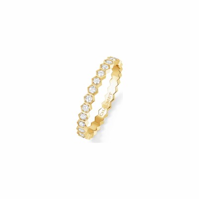 Chaumet Bee de Chaumet wedding ring, yellow gold, diamond