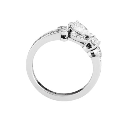 Bague Chaumet Bee My Love en or blanc et diamant