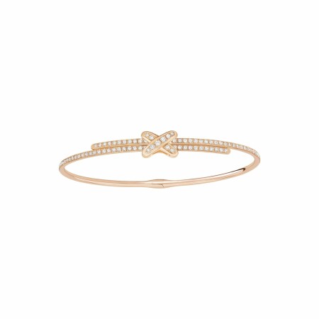 Chaumet Jeux de Liens bracelet, pink gold, diamonds