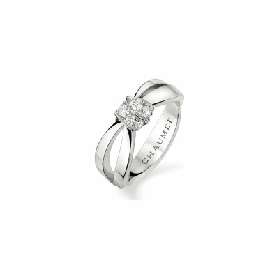 Chaumet Liens Séduction ring, white gold, diamonds