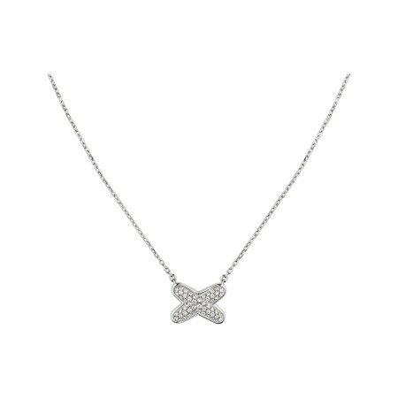 Chaumet Jeux de Liens pendant, white gold, diamonds