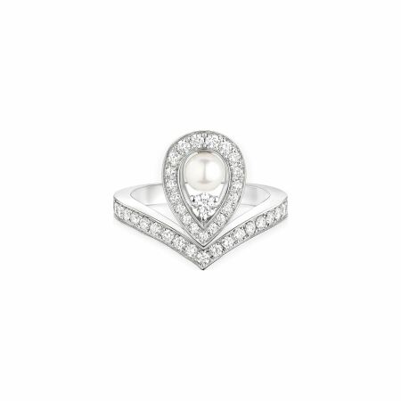 Chaumet Joséphine Aigrette Ring mit Weißgold und Diamanten