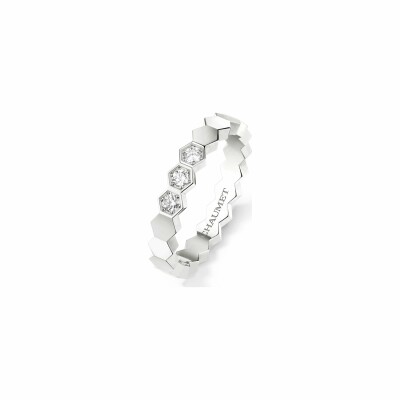 Chaumet Bee de Chaumet eternity ring, white gold, diamonds