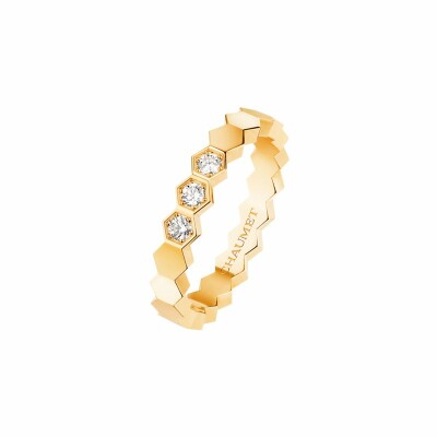 Bague Chaumet Bee my love en or jaune et diamants