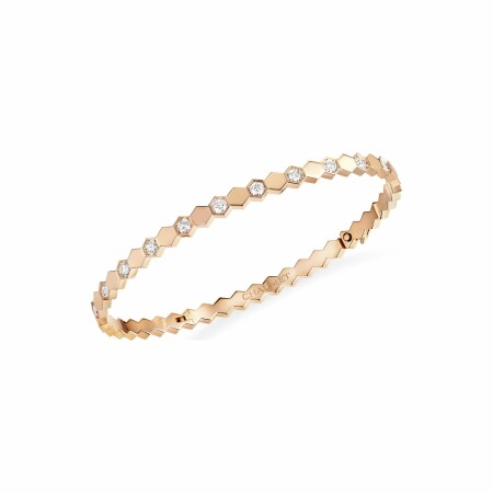 Bracelet Chaumet Bee my love en or rose et diamants