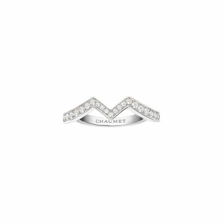 Alliance Chaumet Joséphine Amour d'Aigrette en or blanc et diamants