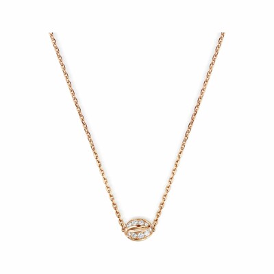 Chaumet Liens Séduction pendant, rose gold, diamonds