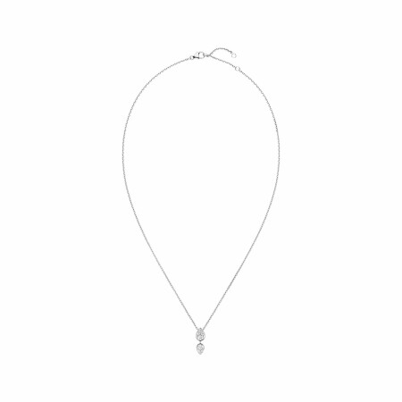 Chaumet Josephine Ronde d'Aigrettes necklace, white gold, diamonds