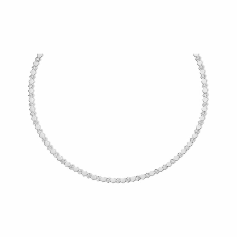 Collier Chaumet Bee My Love en or blanc et diamants