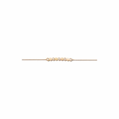 Chaumet Bee de Chaumet bracelet, rose gold, diamonds