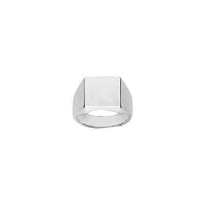 Chevalière en argent, taille 62