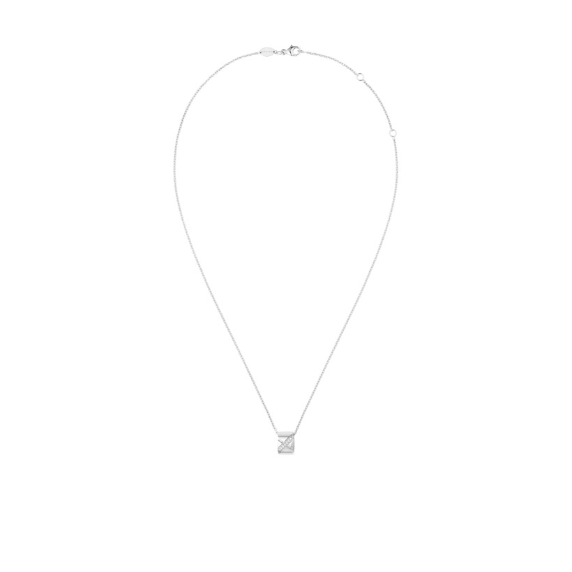 Chaumet Liens Évidence pendant in white gold and diamonds