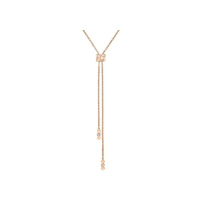 Pendentif Chaumet Bee My Love en or rose et diamants