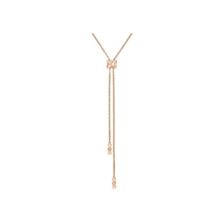 Chaumet Bee My Love pendant, rose gold, diamonds