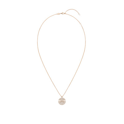 Chaumet Jeux de Liens Harmony pendant, rose gold and diamonds