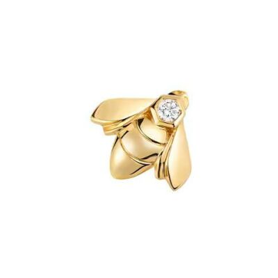 Mono boucle d'oreille Chaumet Bee de Chaumet en or jaune et diamant