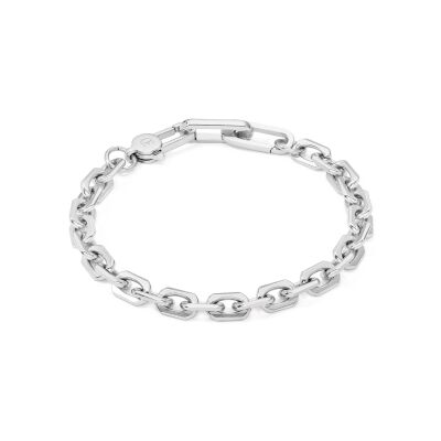 Bracelet Coeur de Lion link chain en acier