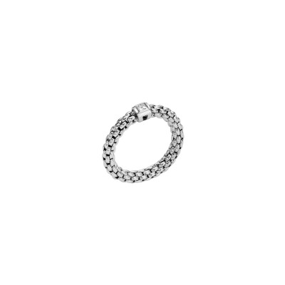 Bague FOPE SOULS en or blanc et diamant