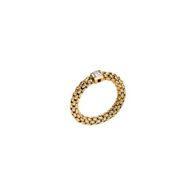 Bague FOPE SOULS en or jaune et diamant