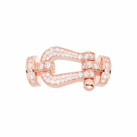 Manille grand modèle FRED Force 10 en or rose et diamants