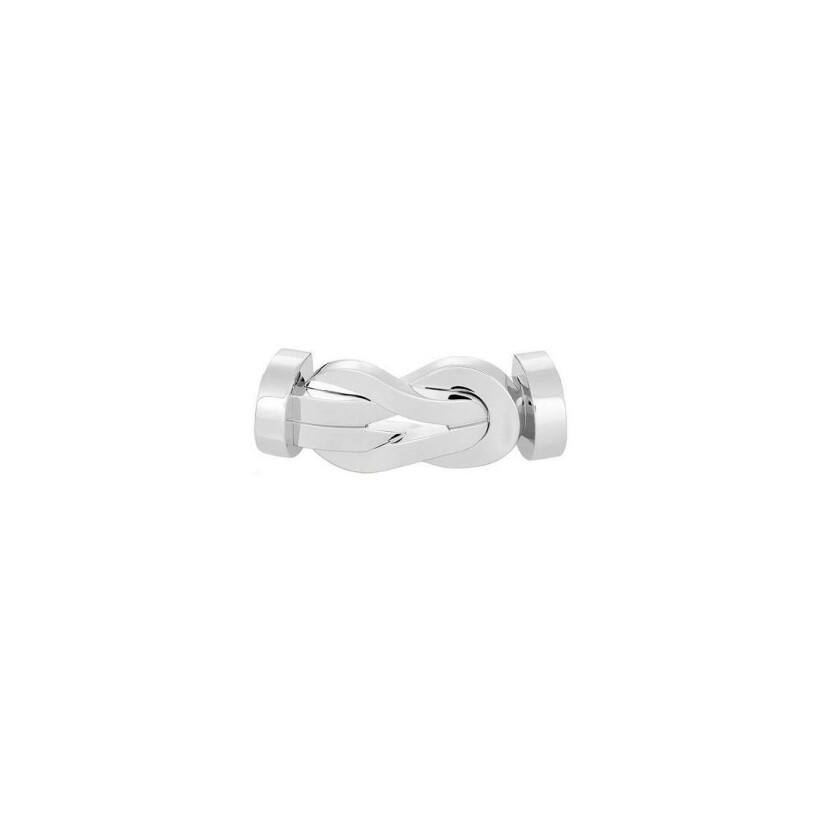 FRED Chance Infinie buckle, large size, white gold