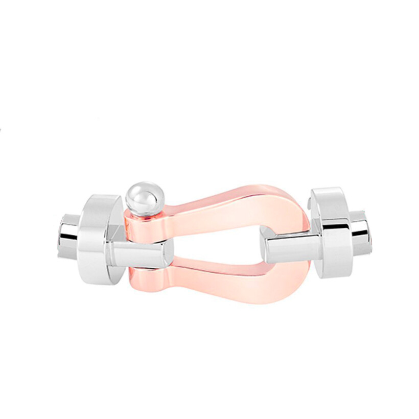 FRED Force 10 buckle, white gold, rose gold