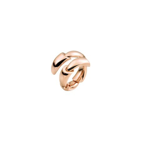 Vhernier Calla Media ring, pink gold