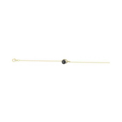 Bracelet Ceranity en plaqué or et oxyde de zirconium - 16+3cm