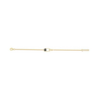 Bracelet Ceranity en plaqué or et oxyde de zirconium