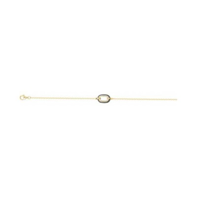 Bracelet Ceranity en plaqué or et oxyde de zirconium