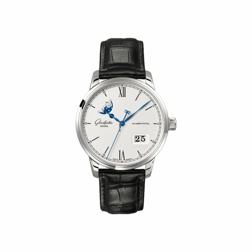 Glashütte Original Senator Excellence Date Panorama Phase de Lune watch