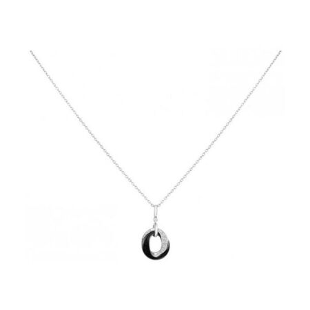 Collier Ceranity en céramique, argent et oxyde de zirconium