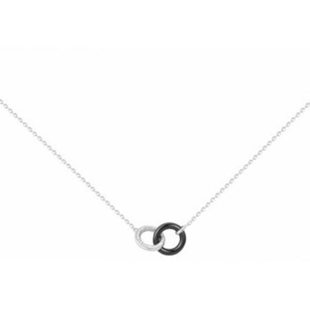 Collier Ceranity en céramique, argent et oxyde de zirconium