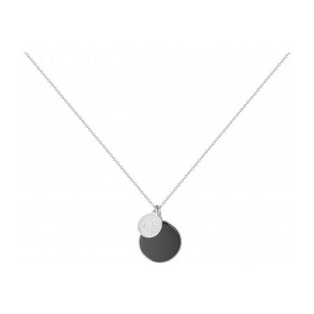 Collier Ceranity en céramique, argent et oxyde de zirconium