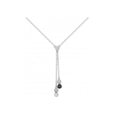 Collier Ceranity en argent et oxyde de zirconium - 42+3cm