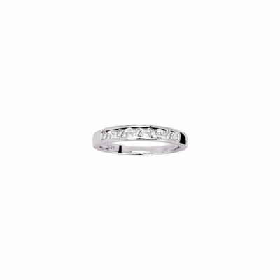 Alliance en or blanc et diamants de 0.30ct