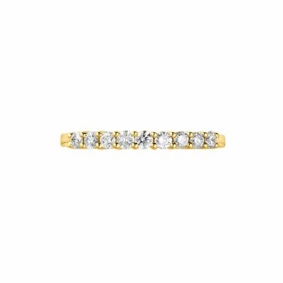 Alliance en or jaune et diamants de 0.26ct