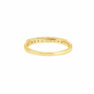 Alliance en or jaune et diamants de 0.26ct
