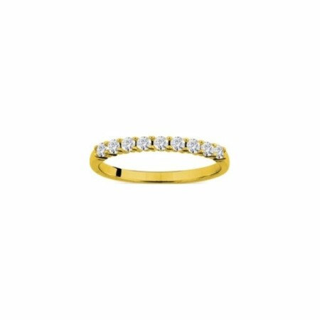 Alliance en or jaune et diamants de 0.35ct