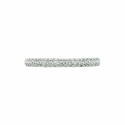 Bague en or blanc et diamants de 0.20ct
