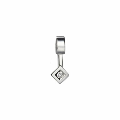 Pendentif Tournaire Alchimie Guirlande en or blanc et diamant