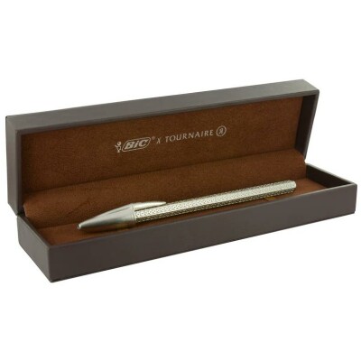 Stylo bille Tournaire x BIC Cristal Alchimie en bronze