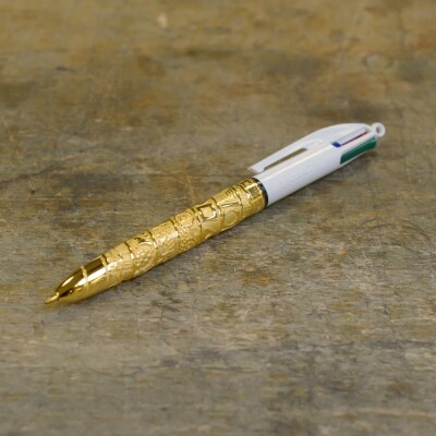 Stylo bille Tournaire x BIC 4 couleurs 50 Ans en bronze