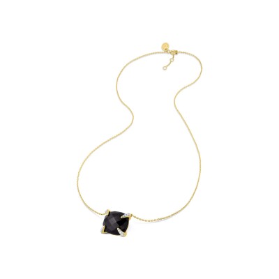 Collier Morganne Bello Friandise Diamants en or jaune, onyx et diamants