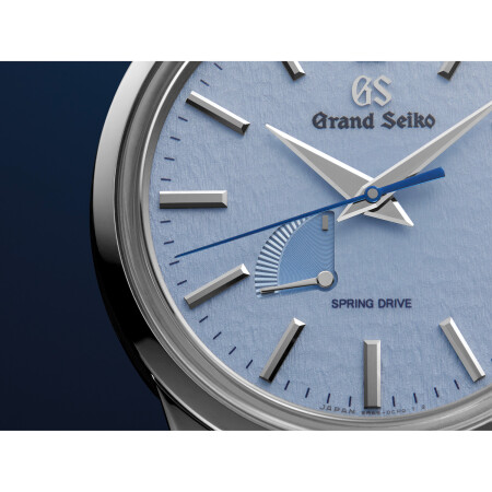 Grand Seiko Elegance Spring Drive Blue Snowflake SGBA407 watch