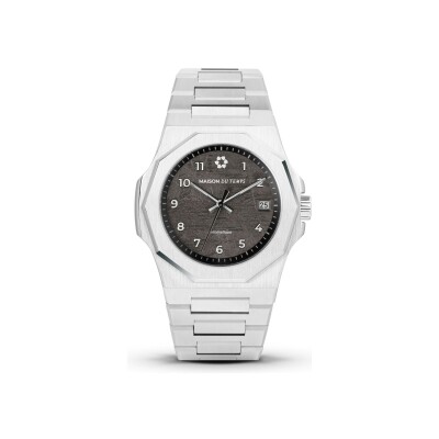 Montre Maison du Temps MTZeta Météorite Acier