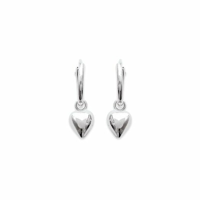 Boucles d'oreilles créoles en argent