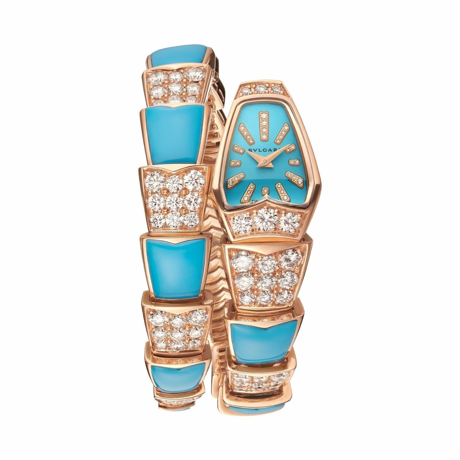 Bulgari serpenti discount scaglie aqua turquoise