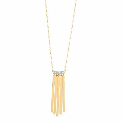 Collier Murat en plaqué or jaune